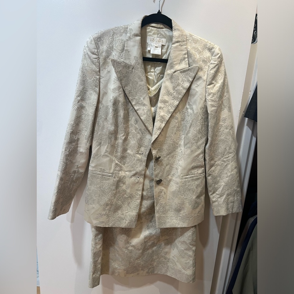 Escada dress with matching blazer